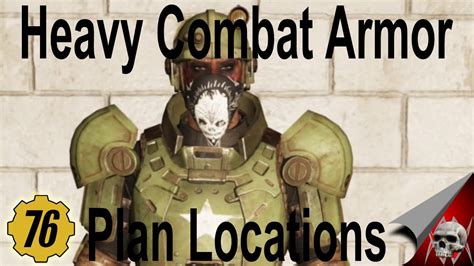 fallout 76 heavy combat armor plans|More.